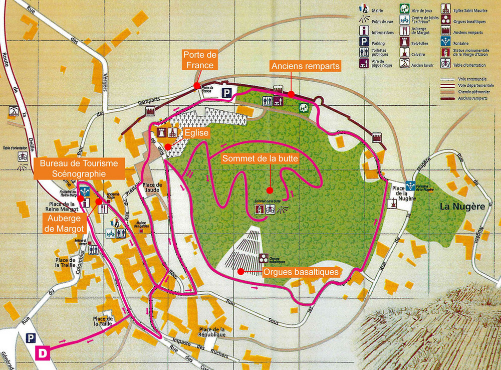 Parcours Papillon Jaune Usson