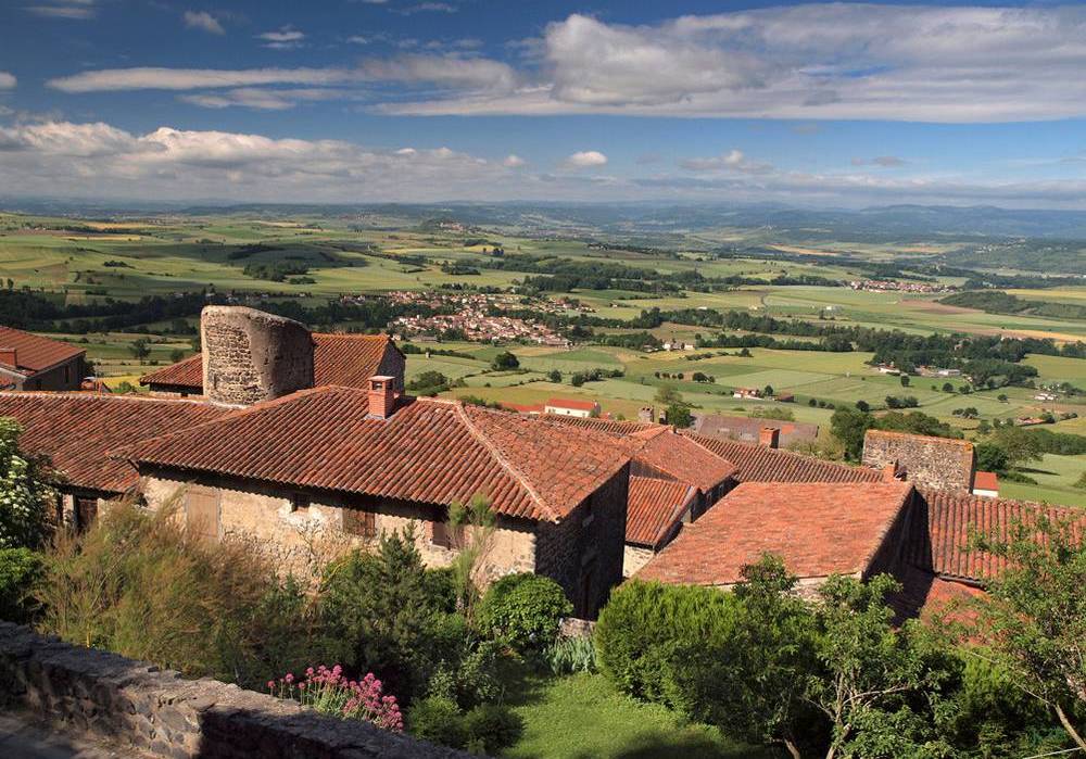 vue panoramique depuis Usson