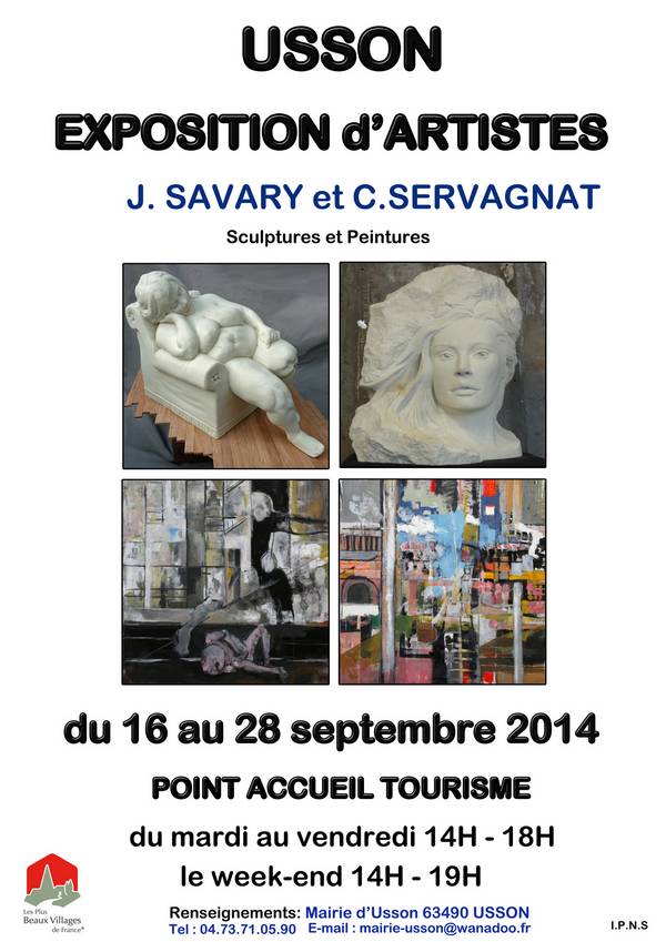 2014 -Affiche J. Savary - C. Servagnat