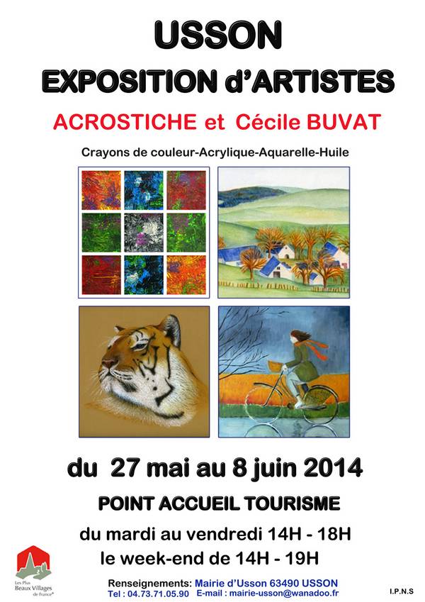 2014 -Affiche Acrostiche - C. Buvat