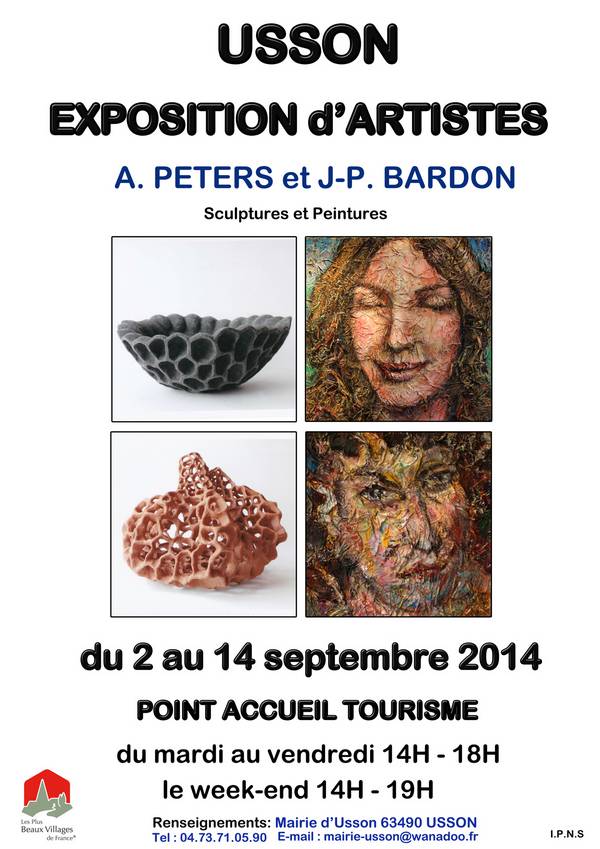 2014 -Affiche A. Peters - JP. Bardon