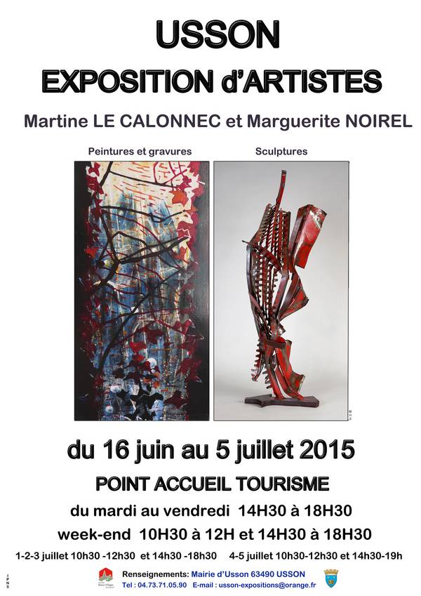 2015 -Affiche M. Le Calonnec - M. Noirel (1)