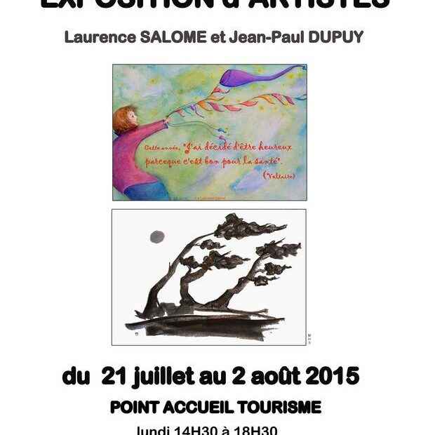 2015 -Affiche L. Salomé - JP. Dupuy