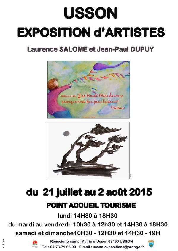 2015 -Affiche L. Salomé - JP. Dupuy