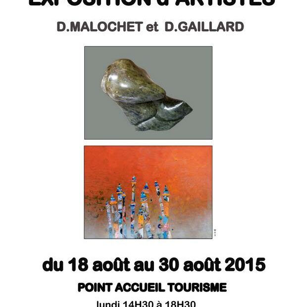 2015 -Affiche D. Malochet - D. Gaillard