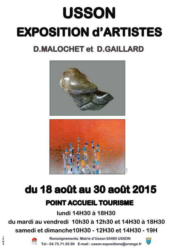 2015 -Affiche D. Malochet - D. Gaillard