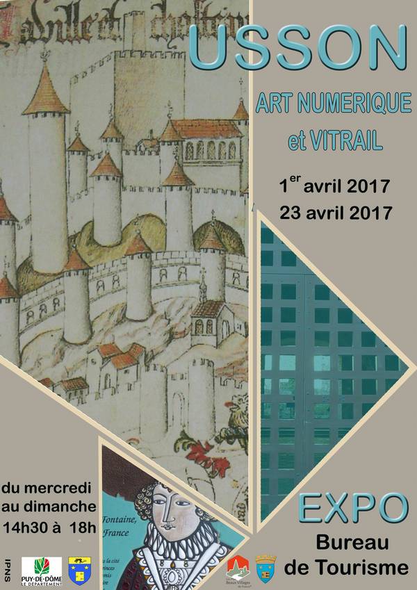 2017 -Affiche Art numérique et Vitrail