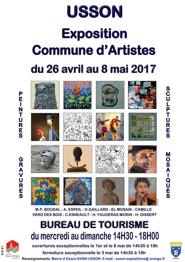 2017 -Affiche Expo commune