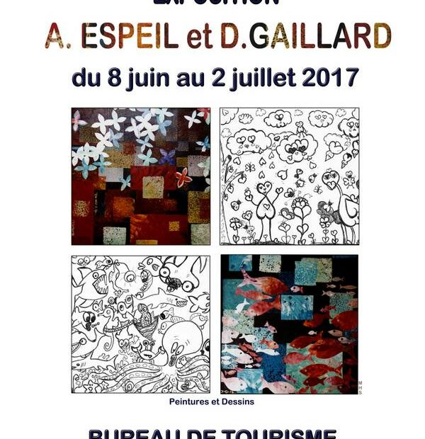 2017 -Affiche A. Espeil - D. Gaillard