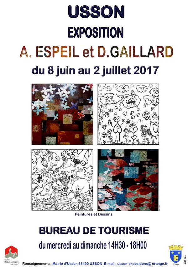2017 -Affiche A. Espeil - D. Gaillard