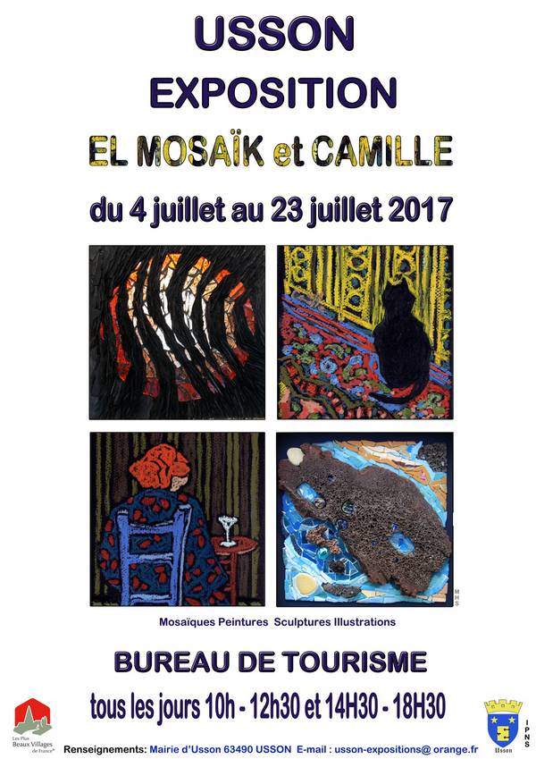 2017 -Affiche El MosaÏk - Camille