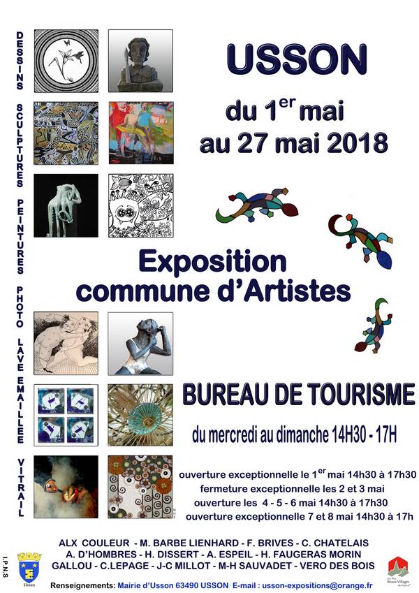 2018 -Affiche Expo commune