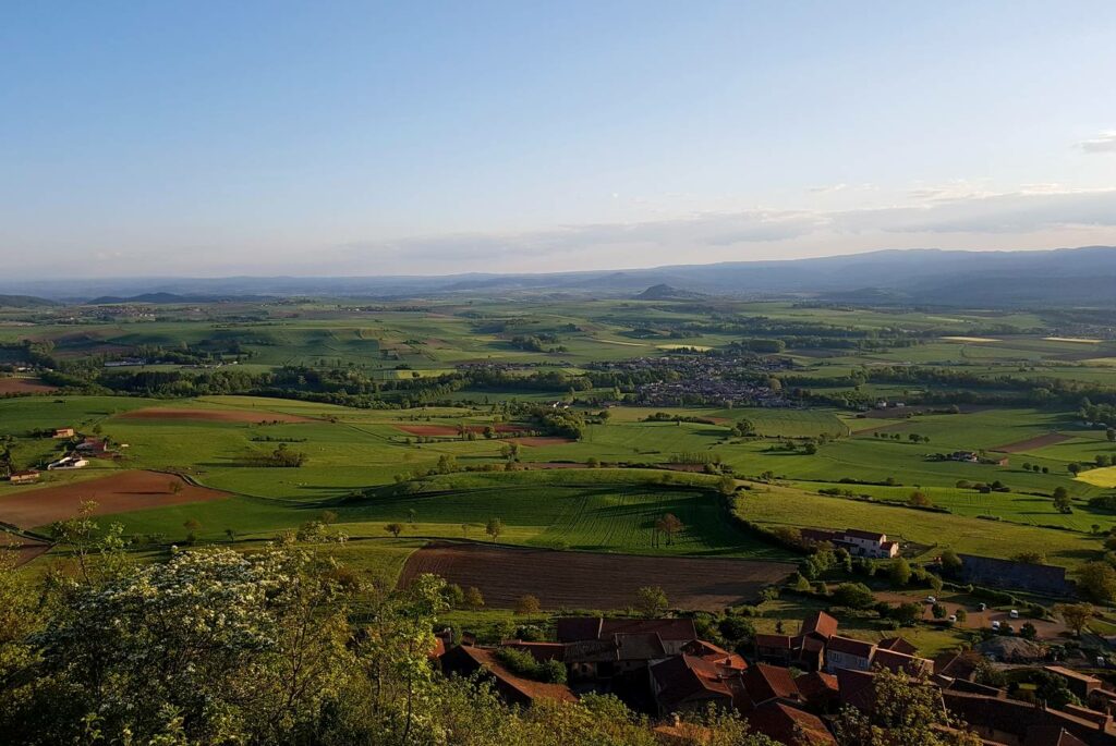 vue sur le sud dusson