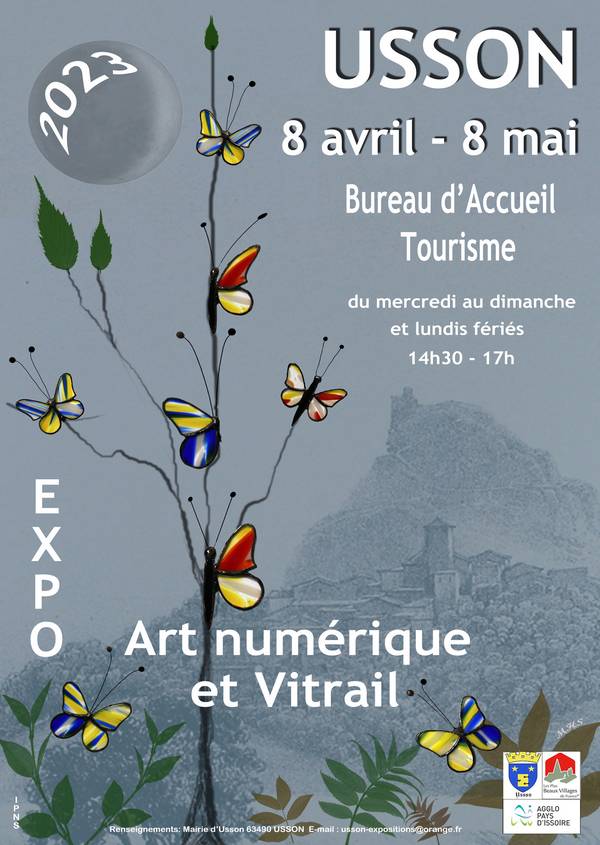 Affiche Art Numérique et Vitrail