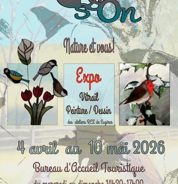 Exposition vitrail et peinture/dessin