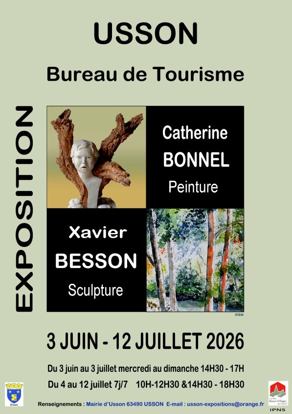 C. Bonnel Peinture et X. Besson Sculpture