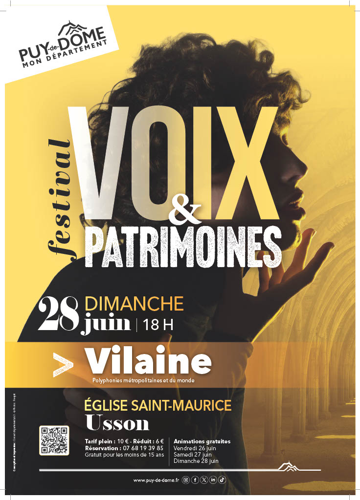 Affiche concert Vilaine